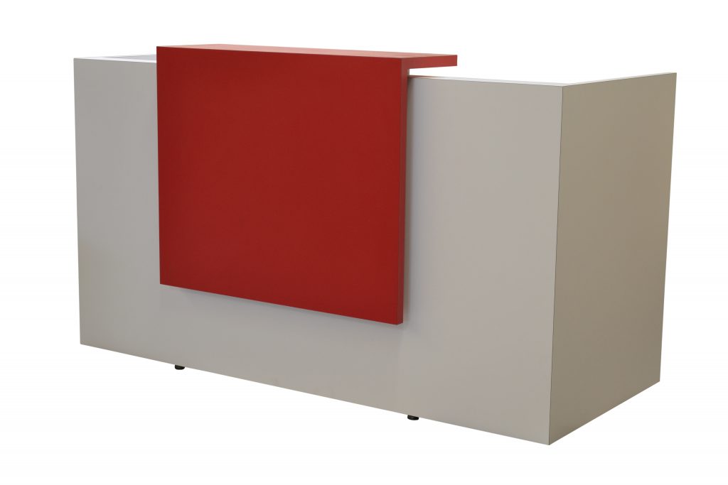 Vizion Series Rectilinear Reception Desk – Action Laminates